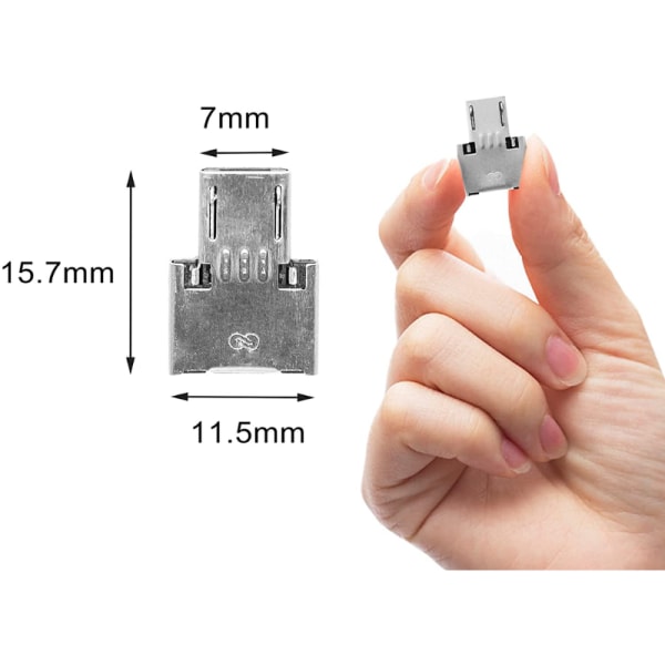 USB till Micro USB Adapter - Liten och Snabb