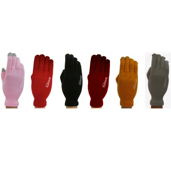 iGloves - Touchvantar / Touchhandskar Grå 5-Pack