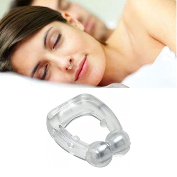 Magnetisk Anti-Snarkning Näsklämma i Silikon - Transparent Default Title