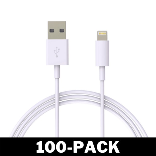 3M USB till Lightning Kabel Företagspaket Mängdrabatt 100-Pack