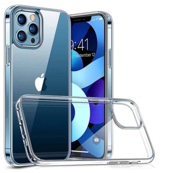 iPhone 14 Skal - Genomskinligt Skal Transparent TPU