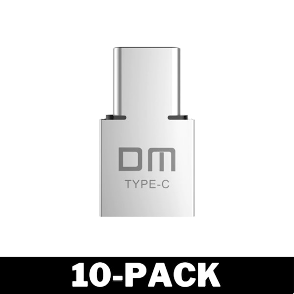 USB till USB-C Adapter 10-Pack