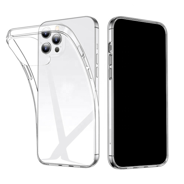 iPhone 14 Skal - Genomskinligt Skal Transparent TPU Default Title