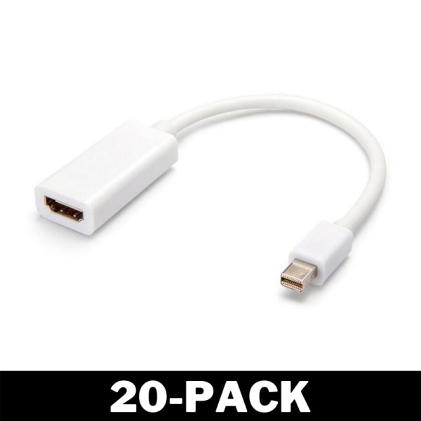 Macbook Thunderbolt till HDMI Adapter Storpack 20-Pack