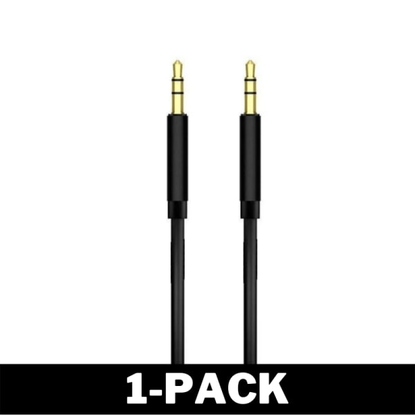 AUX Kabel 3.5 mm 2 meter - Företagspaket Storpack 1-Pack