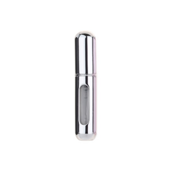 Påfyllbar Smart Parfymflaska 5 ml Färgval Silver