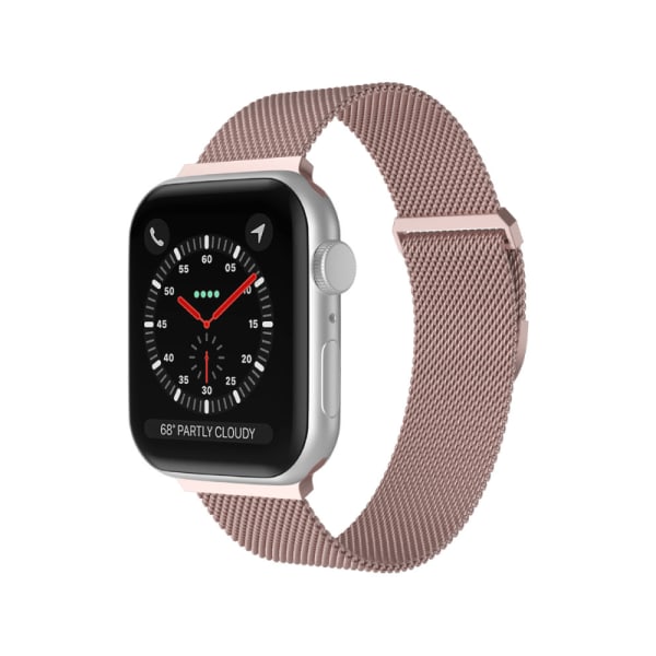 Apple Watch 38 / 40 mm Milanese Loop Metall Armband Rosé Guld