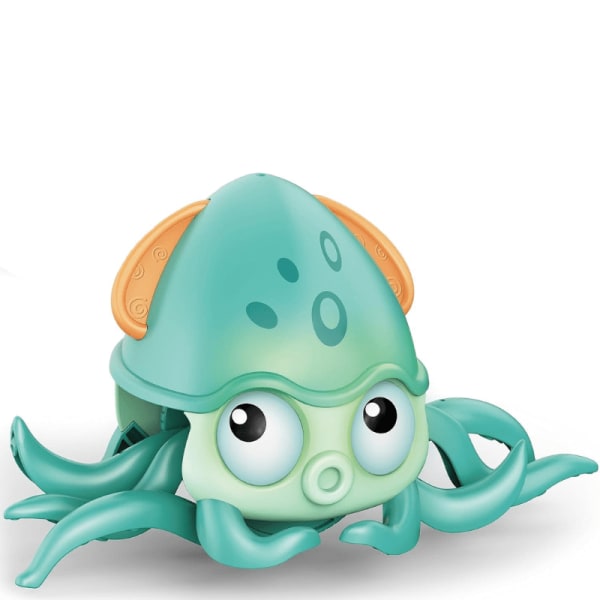 Galen Bläckfisk som Vandrar - Crazy Walking Octopus Grön
