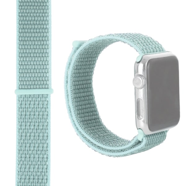 Apple Watch 38mm / 40mm Nylonarmband Mintgrön