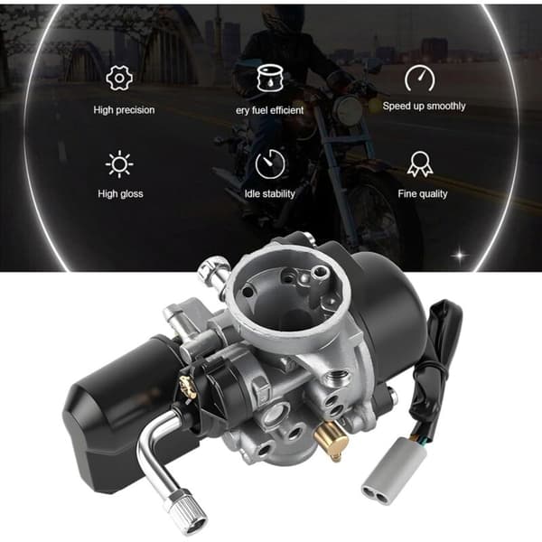 Erstatningsforgasser med 17,5 mm boring for de fleste 50cc scootere