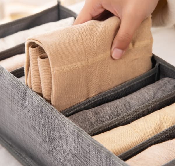 Tøjorganizer, Jeans Opbevaringsboks, Sammenfoldelig Skuffeorganizer
