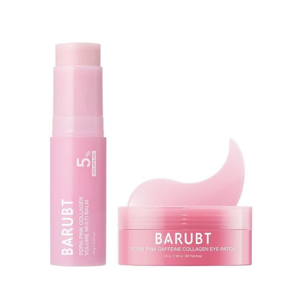 Medicube PDRN Pink Collagen Plumping Multi-Effect Leppepomade + Øyemaske