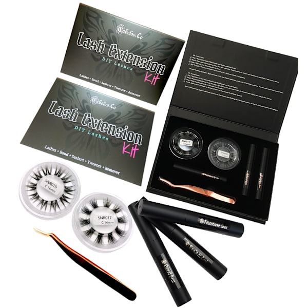 Startkit för fransar - Lösögonfransar 179 Starter Kit