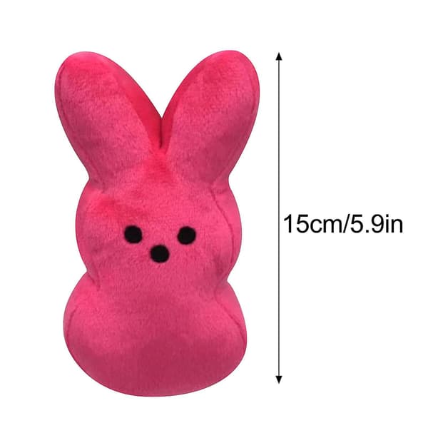 15 cm plysjkaninleker Yellow