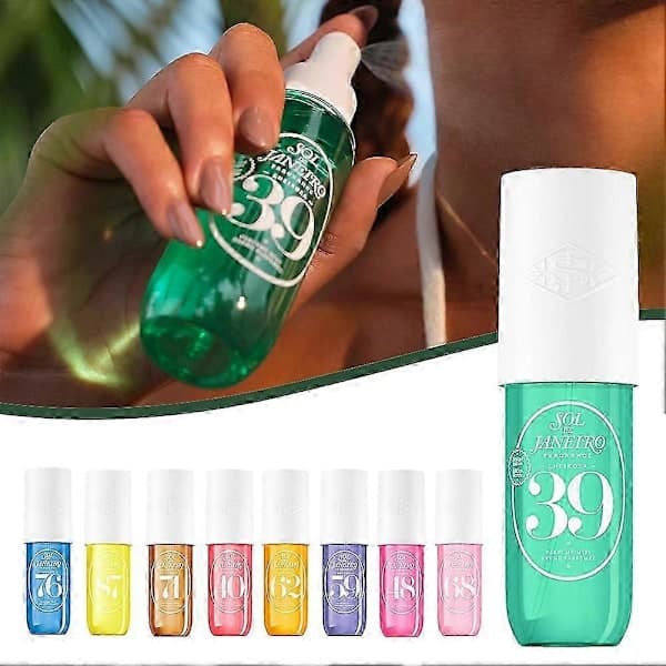 Body Mist Hår- och Kroppsdoftspray, Långvarig Uppfriskande Parfym Cheirosa 39