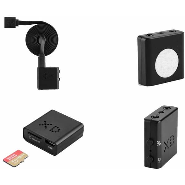 Mini skjult spionkamera HD 1080P nattsyn og bevegelsesdeteksjon for sikkerhetsovervåking
