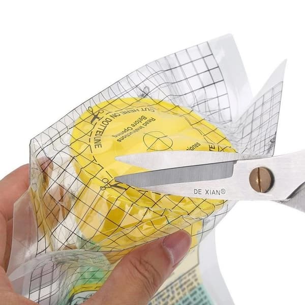 Koolmei 6-paknings hengende fluefelle engangs fluefellepose