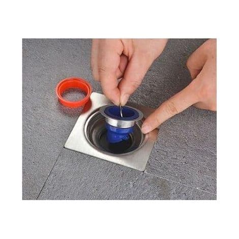 Gulvafløbskerne, silikoneforseglet gulvafløbs-lugtspærre, magnetisk levitation, envejs-afløbsventil, quick-release prop, badekar