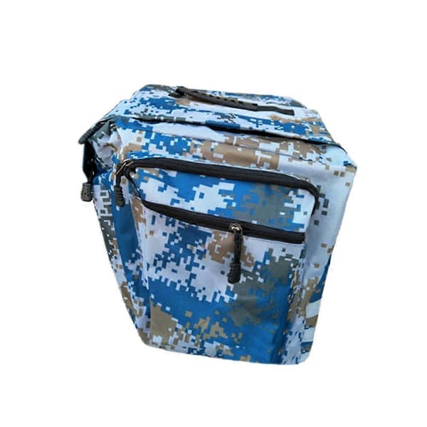 Blå Cykelväska 60x30x30cm Polyesterfiber 1-pack för utomhusaktiviteter