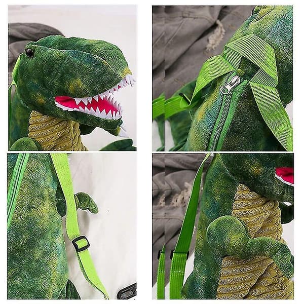 Lasten dinosaurusreppu 24L söpöllä sarjakuvakuviolla