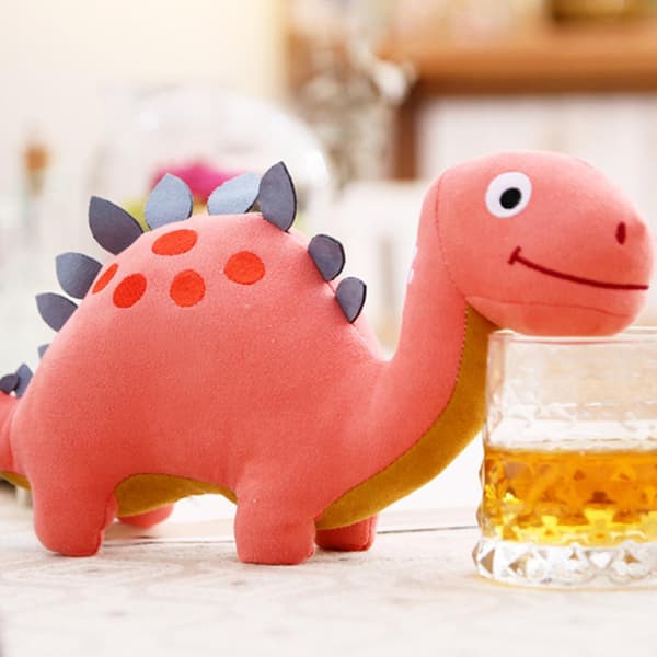 Dinosaurlegetøj Lille dinosaurdukke Søde små dinosaurplysdyr