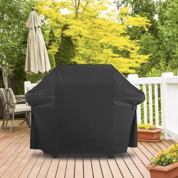 Grillöverdrag - Vattentätt skydd - Polyester - 153x72x112 cm - Dammtätt - Regntätt