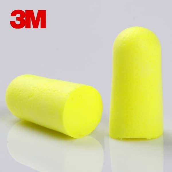3M Ear Classic öronproppar, 200 par förpackade i par, gul, SNR 28dB, hörselskydd