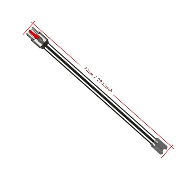 Förlängningsrör för V12 V10 Slim Metall Aluminium Snabbkoppling Rak Rörstav Handhållen Rörstav