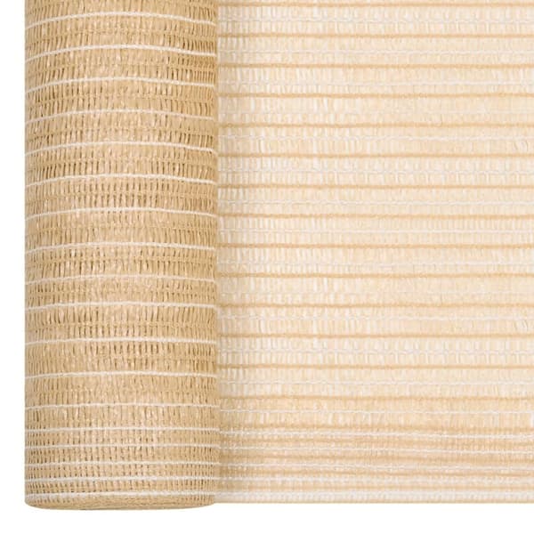 vidaXL Insynsskydd Beige 1,2x25 m HDPE 75 g/m² Beige beige