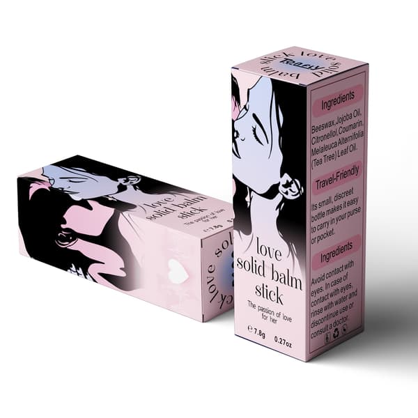 Dame Solid Parfume Balsam Stick, Langvarig Blomsterduft, Bærbar Lomme Parfume til Daglig Brug