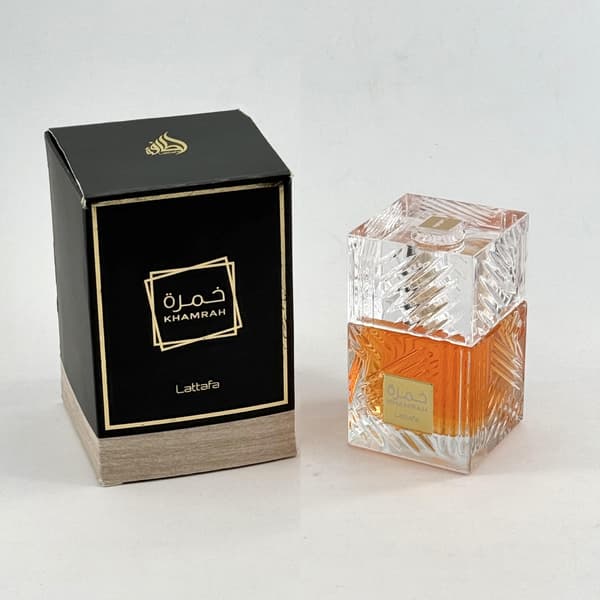 Lattafa Khamrah Svart Papirboks Parfyme 100ml Unisex Duft