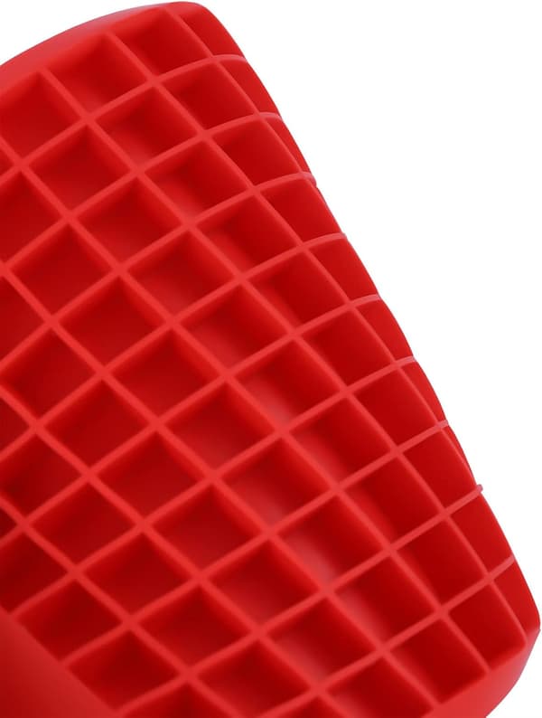 3-pack silikon mini-isbitsformar, 160 krossade stapelbara isbitsformar enkel frigöring köksfrysningsverktyg för hemmabruk