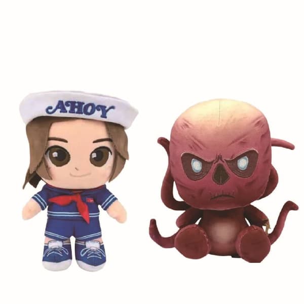 Steve Harrington plyschleksaker och dockor Demogorgon