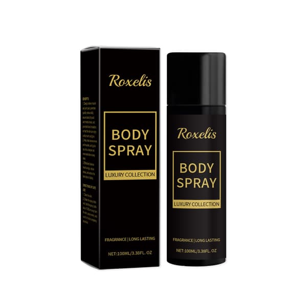 Roxelis Body Spray til Mænd Langvarig Let Duft Frisk Duft Hals og Håndled Niche Mild Bærbar Parfume