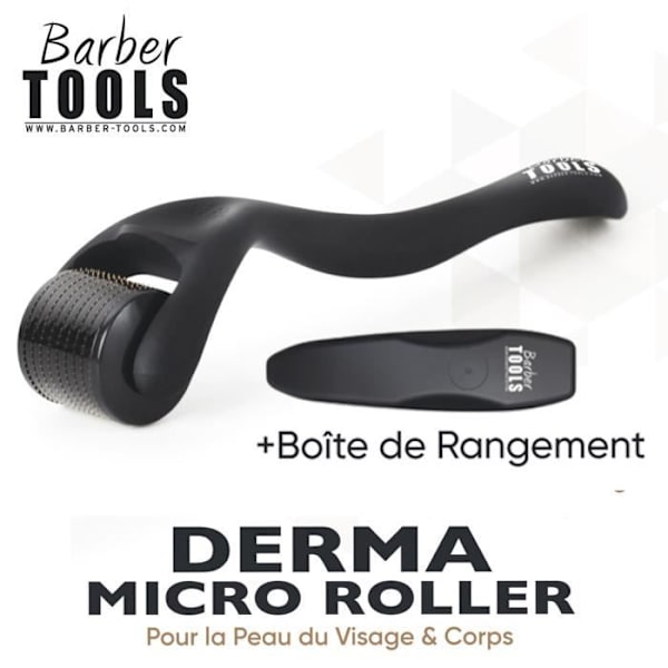 Derma Micro Roller - 540 titaanimikroneulaa/miehet ja naiset