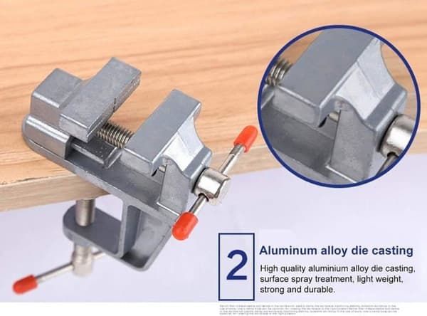 30 mm miniature låsetang - aluminiumslegering - letvægts - holdbar