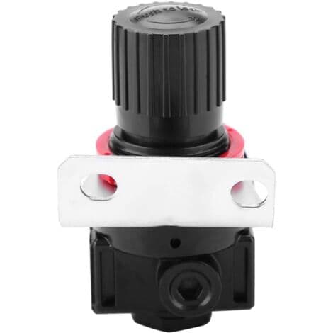 1 stk AR2000 G1/4 lufttrykkregulator for pneumatisk styrt kompressor med trykkmåler
