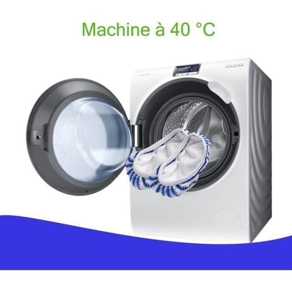 ROWENTA Clean & Steam Mikrofiberdukar - 4-pack - Ersättning - Bred kompatibilitet