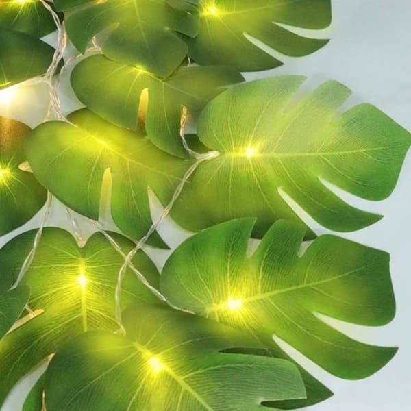 3m LED-ljusslinga - 20 lysdioder - Vattentät - Grön
