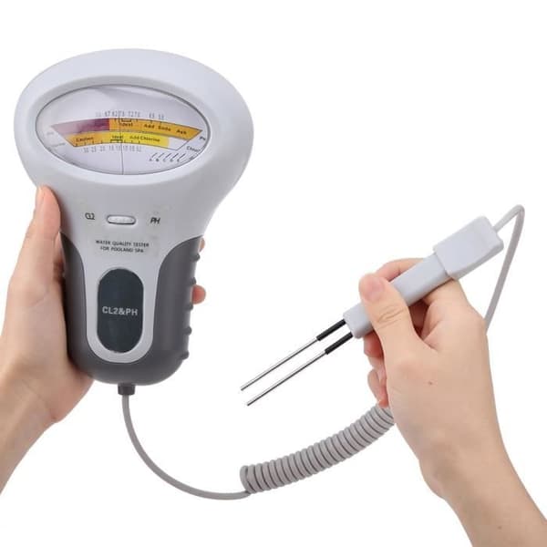 Spa vannkvalitetsanalysator for svømmebasseng og klor- og klortester