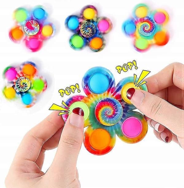 Julekalender Anti-stress Pop It Fidget Legetøj Gave