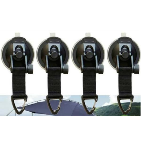 Car Tent with Suction Cup Mounts, 4-pack