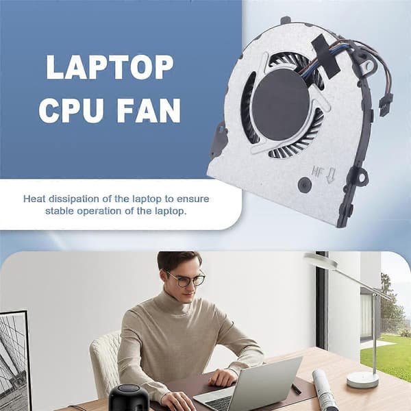 Til HP Pavilion 15-CS 15-CS000 15-CS0003CA 15-CS0025CL Laptop CPU-blæser til bærbar computer med diskret grafik L