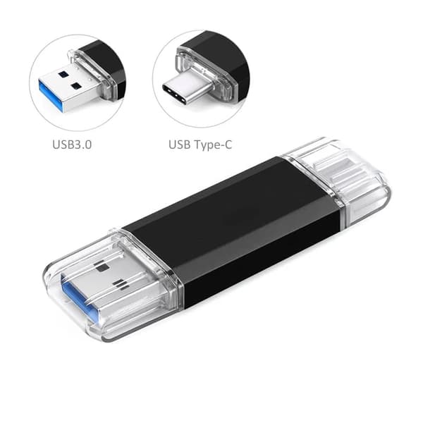 USB with USB 3.0 & USB-C – 64GB