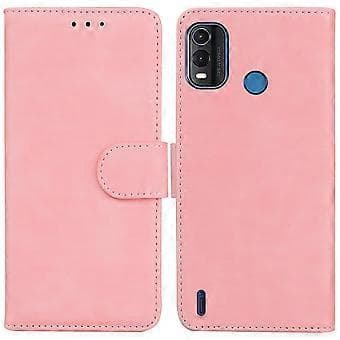 Nokia G11 Plus -puhelimen nahkakotelo, jossa on ihon tuntuma ja puhdas väri