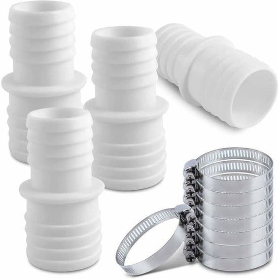 Letkuliitinsovitin 32 mm - 38 mm - 4 kpl - Letkuklemmarit