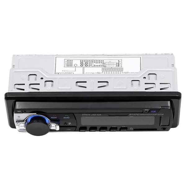 JSD520 Auton Bluetooth MP3-soitin Kortti U-levy Autoradio Korvaa CD DVD:n