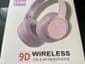 Sammenleggbare HiFi Bluetooth-hodetelefoner - Bluetooth 5.1 - Innebygd mikrofon - Rosa