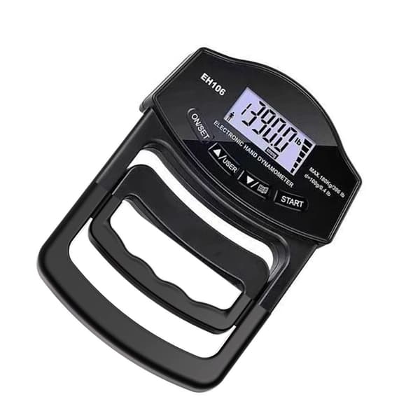 Digital Hand Dynamometer 180kg Rechargeable/Battery-Powered Grip Strength Tester