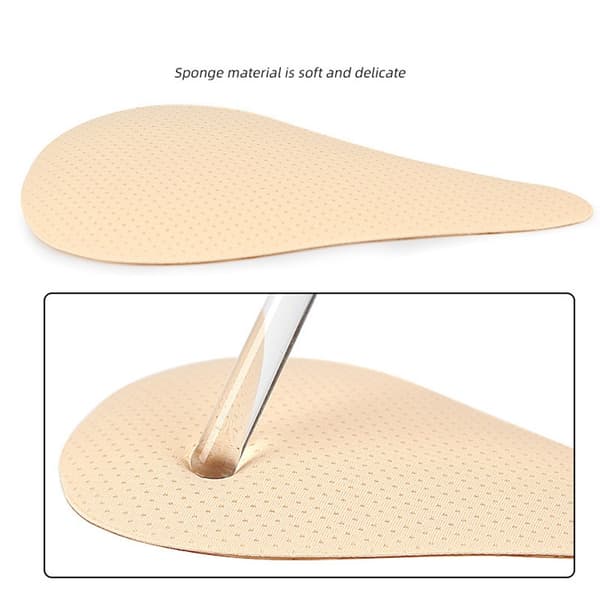 Nude Inserts with Breathable Holes and Self-Adhesive Backing for Tights and Bikinis